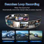 New Dual-Lens Dash Cam – HD Night Vision, Wide Angle, Reversing Camera