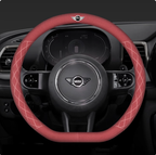 LuxeDrive Breathable Suede Steering Wheel Cover - Anti-slip, Sweat-Resistant & Soft Grip