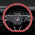 LuxeDrive Breathable Suede Steering Wheel Cover - Anti-slip, Sweat-Resistant & Soft Grip
