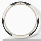 Elegancia Pro - Hand-Stitched Nappa Leather Steering Cover with Anti-Slip Backing
