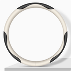 Elegancia Pro - Hand-Stitched Nappa Leather Steering Cover with Anti-Slip Backing