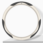 Elegancia Pro - Hand-Stitched Nappa Leather Steering Cover with Anti-Slip Backing