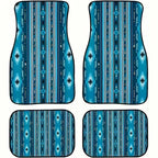 Ethnic Retro Style Car Floor Mats - Stain-Resistant & Easy to Clean