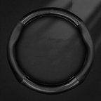 AirWeave Leather Steering Cover – Breathable Leather & Enhanced Grip