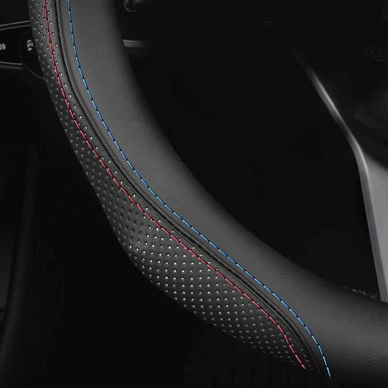 DriveX Elite Steering Cover – Breathable Comfort & Race-Level Grip