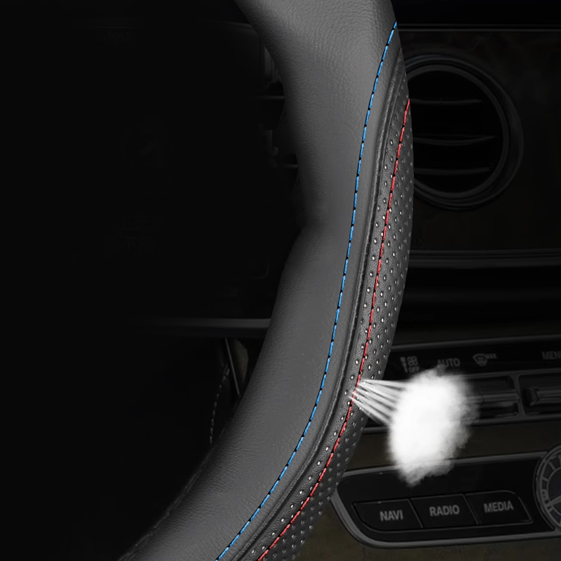 DriveX Elite Steering Cover – Breathable Comfort & Race-Level Grip