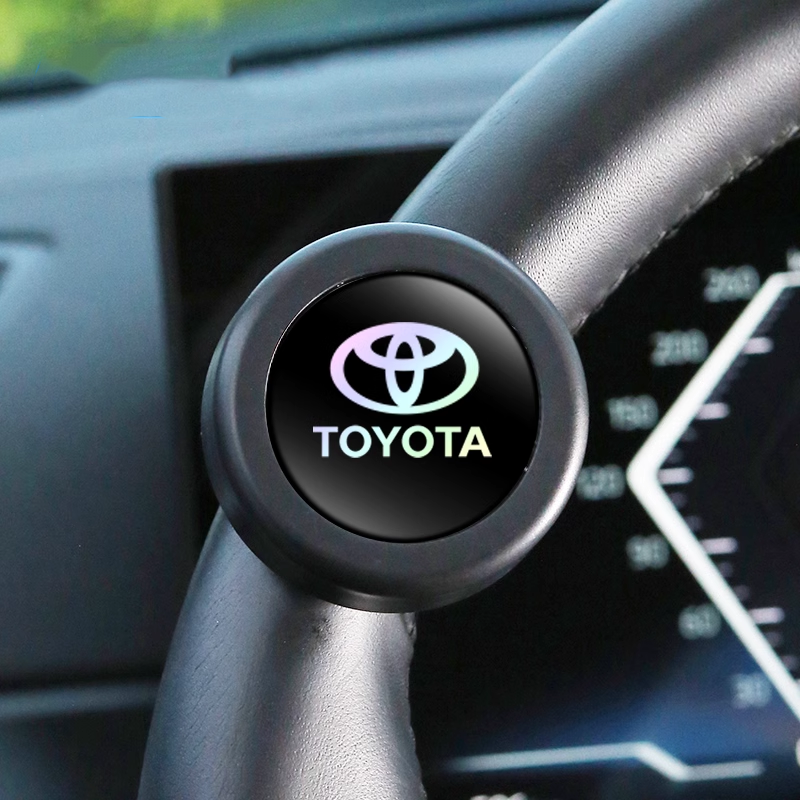 Steering Wheel Power Assist Knob - Customizable Logo